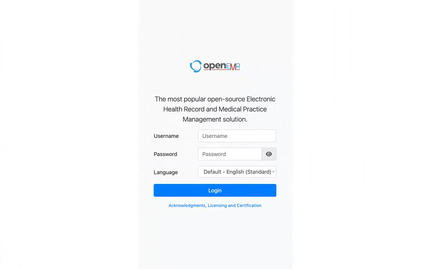 Real footage: OpenAdapt replaying a compiled 18-step workflow against OpenEMR's live public demo, logging in and filling the patient-intake form, locally and with no per-run model calls.